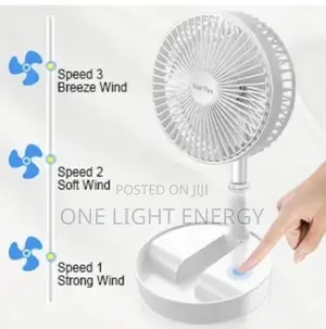 Rechargeable Foldable Standing Fan