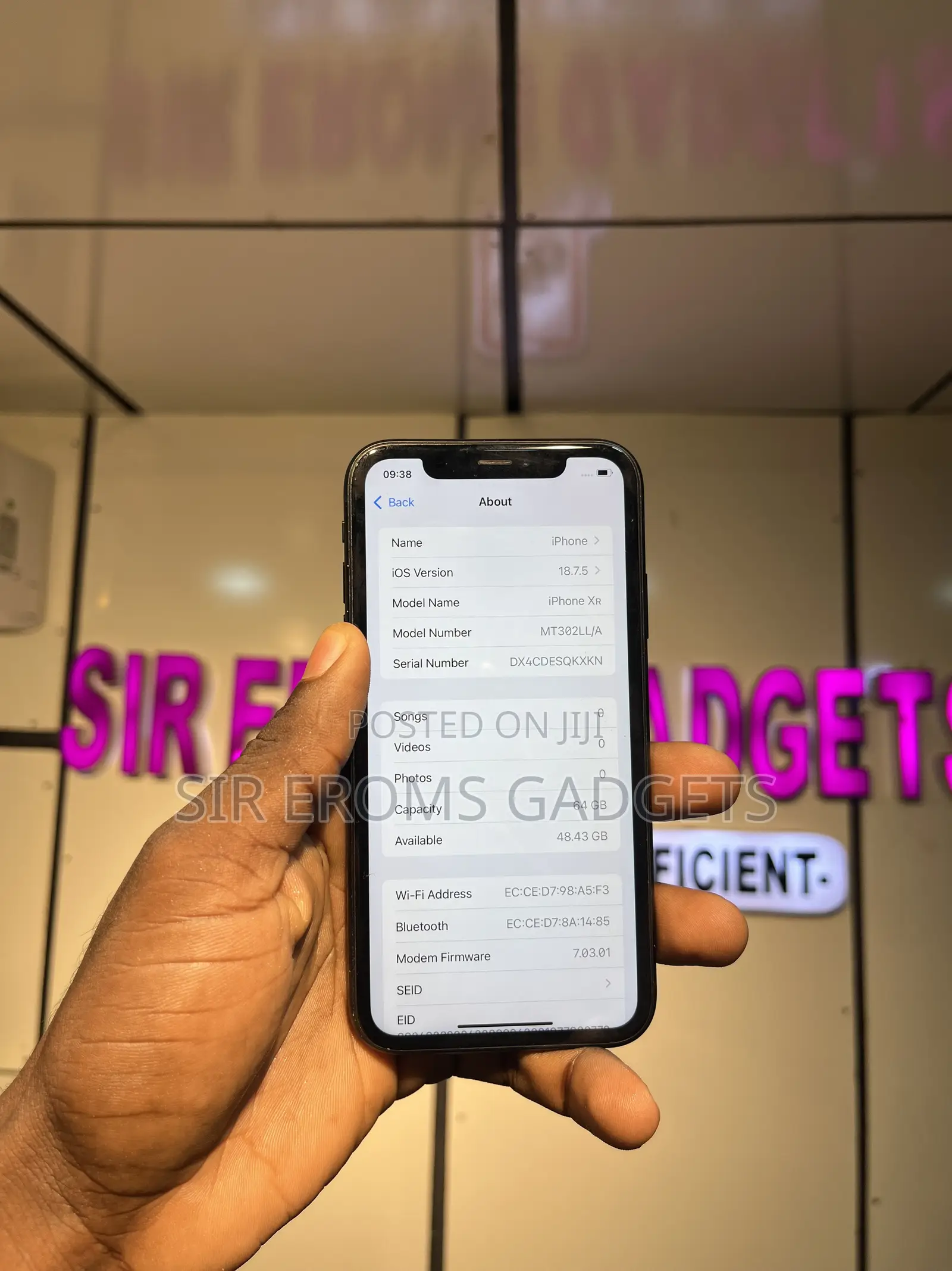 Apple iPhone XR 64 GB Black