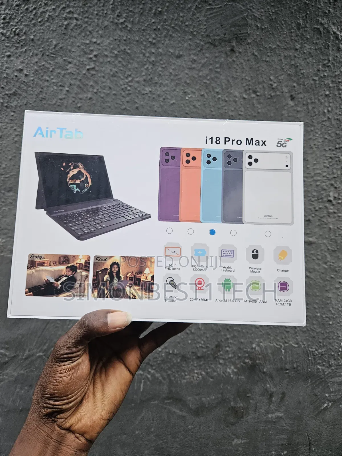 New AirTab XPAD 20 Pro 1 TB Blue