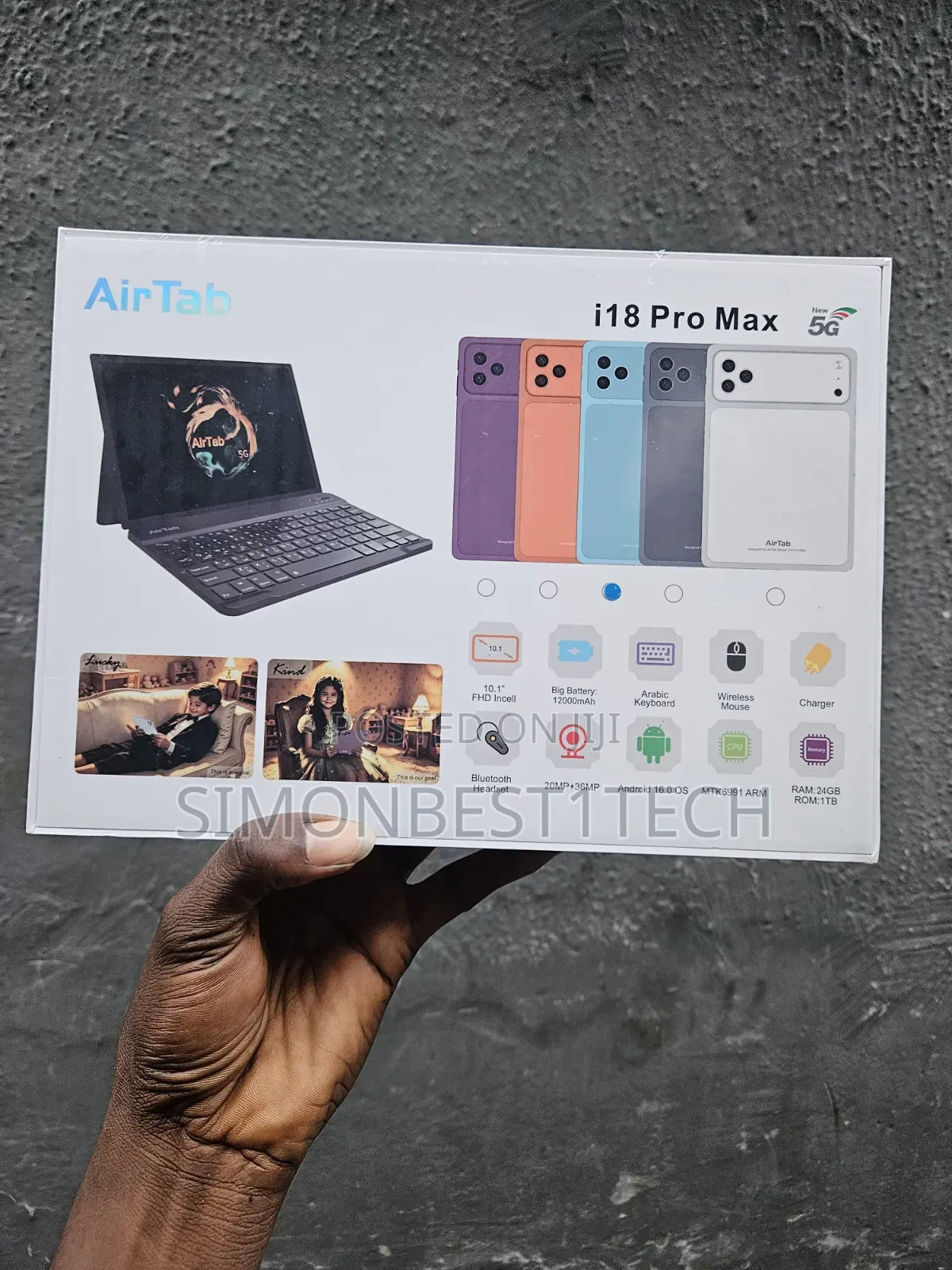 New AirTab XPAD 20 Pro 1 TB Blue
