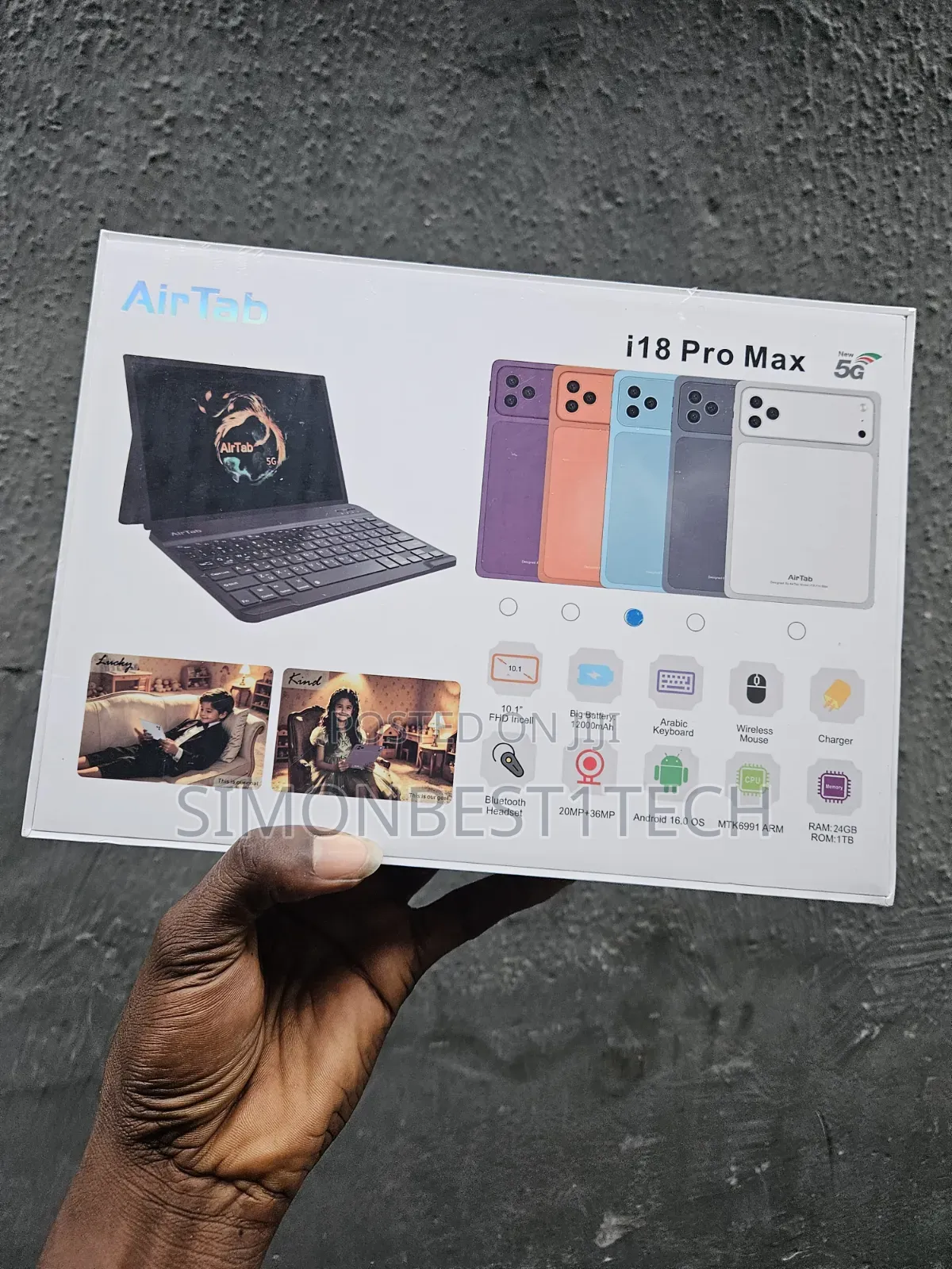 New AirTab XPAD 20 Pro 1 TB Blue