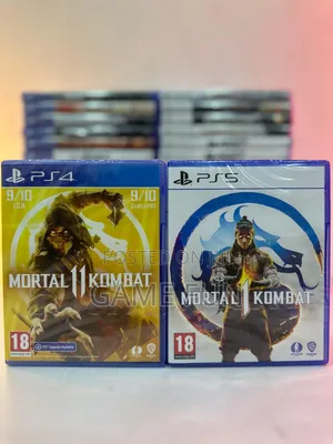 Mortal Kombat PS5 PS4 CD Disc 11 1 PlayStation