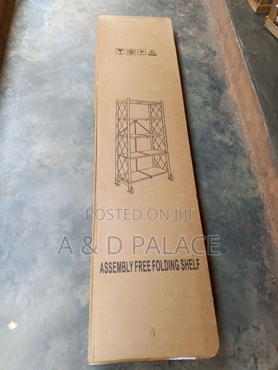 5 Layer Kitchen -Living Room Installation Floor Standing Storage/Rack