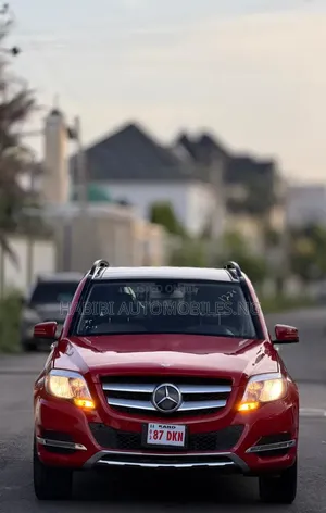 Mercedes-Benz GLK-Class 2014 Red