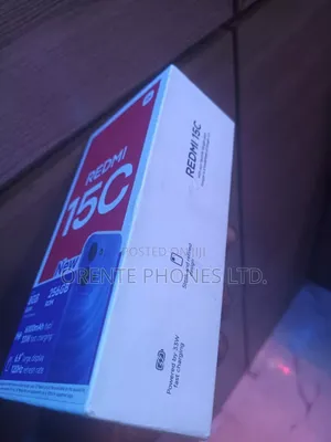 New Xiaomi Redmi 15C 4G 256 GB Black