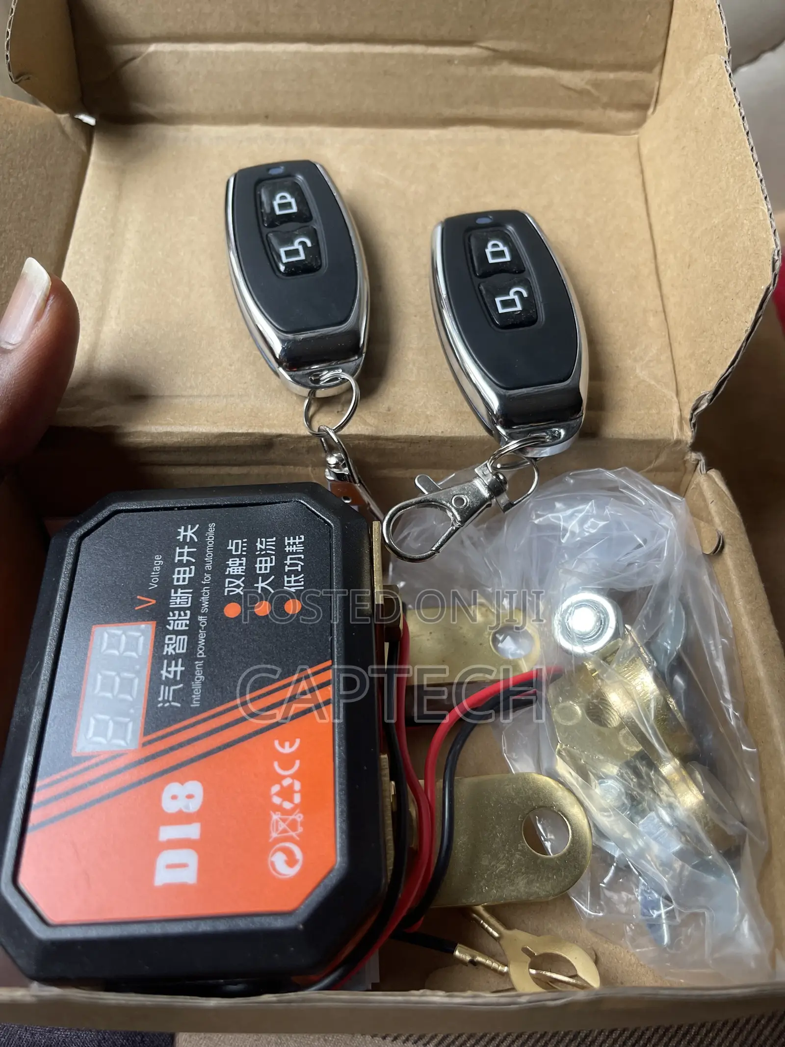 Automatic Battery Disconnect Switch/Anti-Theft