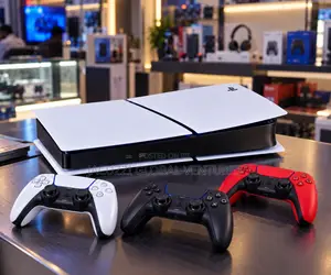 Neatly Used UK PS5 Slim Digital Console, Comes With 12 Games