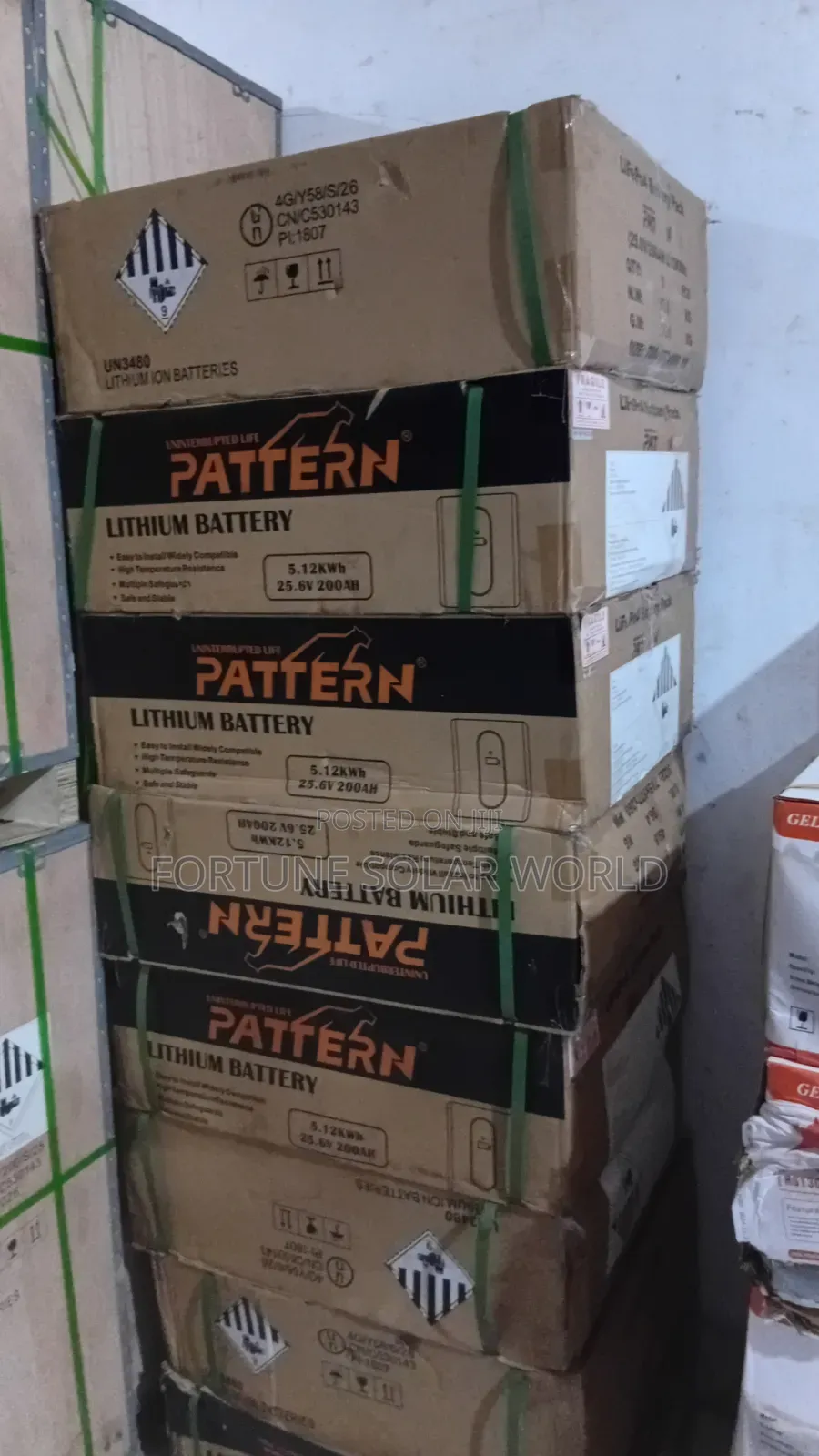 5kwh 24v Pattern Solar Lithium Ion Battery