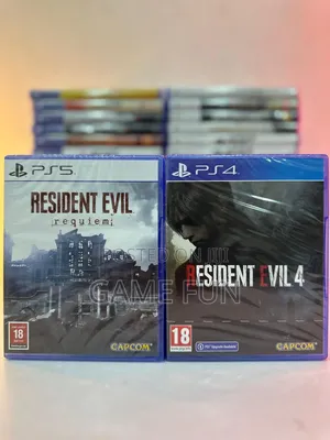Resident Evil PS5 PS4 CD Disc Requiem 9 4 PlayStation