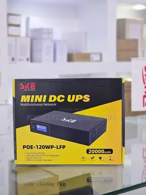 SKE 120W Mini DC UPS Router Power Bank 20000mAh for WIFI Router CCTV