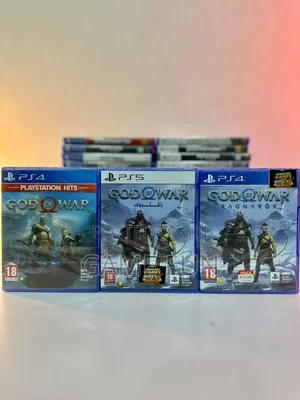 God of War Ragnarok PS5 PS4 CD Disc Playstation Games