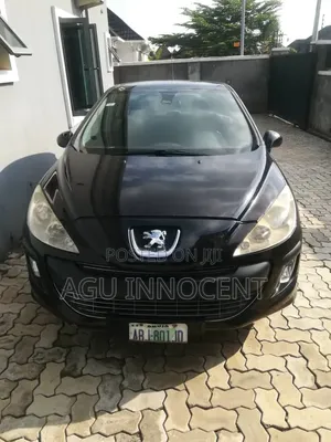Peugeot 308 2012 Black