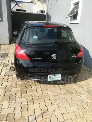 Peugeot 308 2012 Black