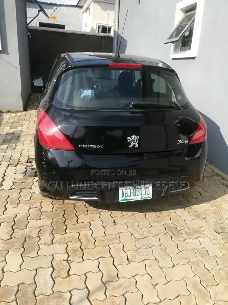 Peugeot 308 2012 Black