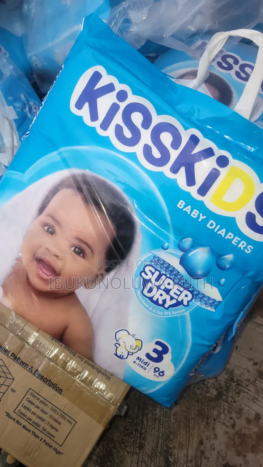 Kisskid Diapers Jumbo Pack