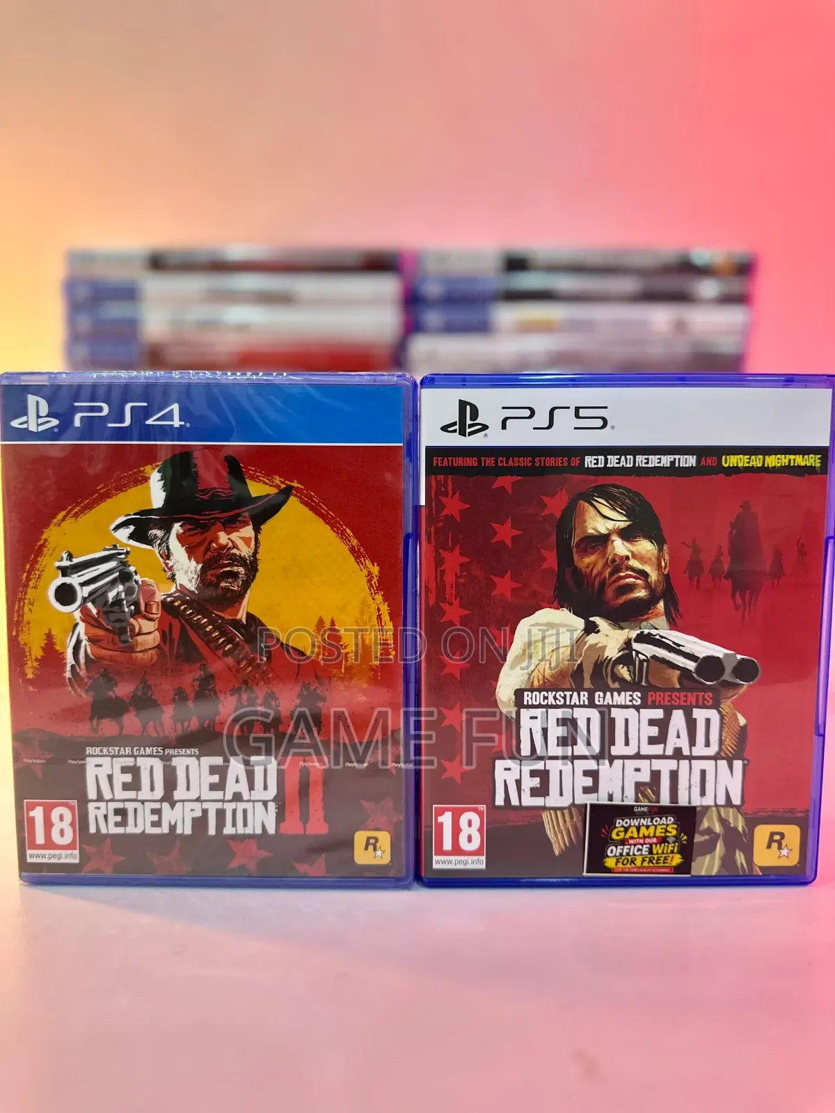 Red Dead Redemption 2 PS5 PS4 CD Disc PlayStation