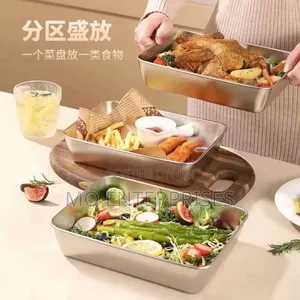 3 in 1 Stainless Plate Set