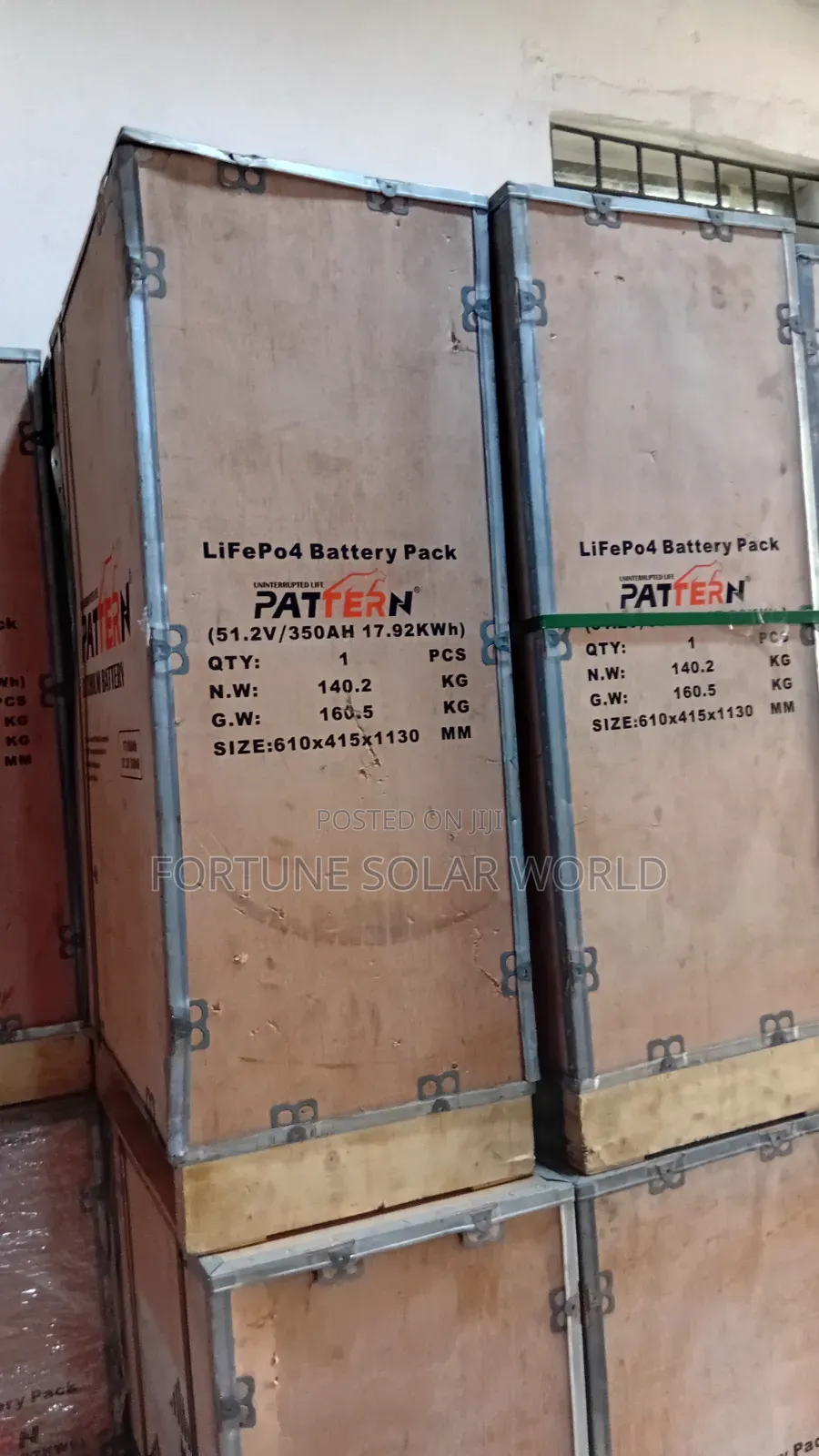 17.5KWH 48V Pattern Solar Lithium Ion Battery