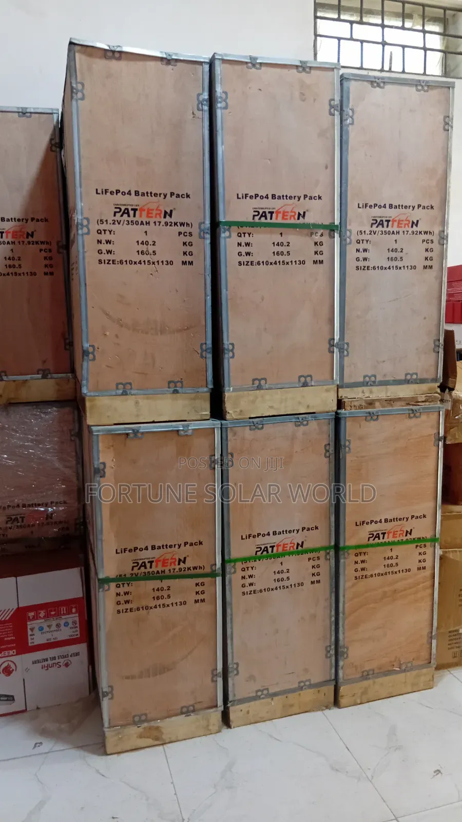 17.5KWH 48V Pattern Solar Lithium Ion Battery