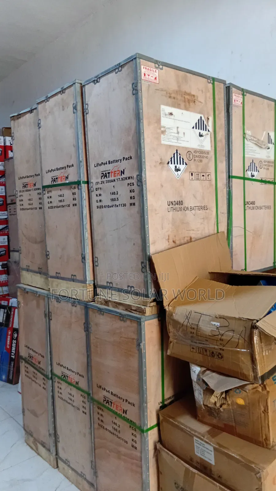 17.5KWH 48V Pattern Solar Lithium Ion Battery