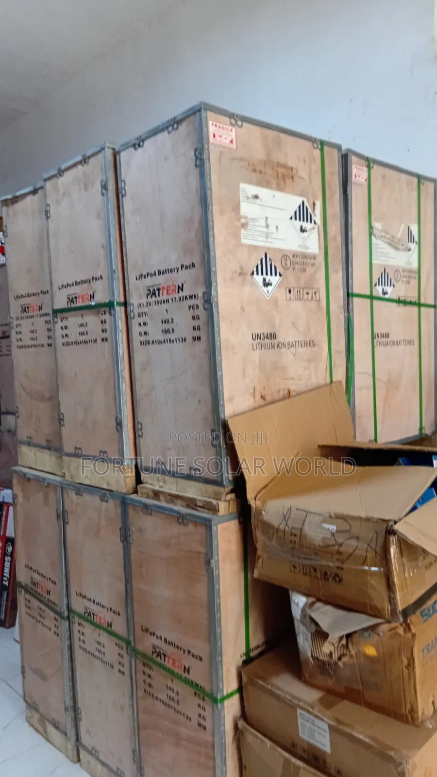 17.5KWH 48V Pattern Solar Lithium Ion Battery