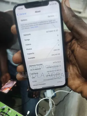 Apple iPhone X 256 GB Black
