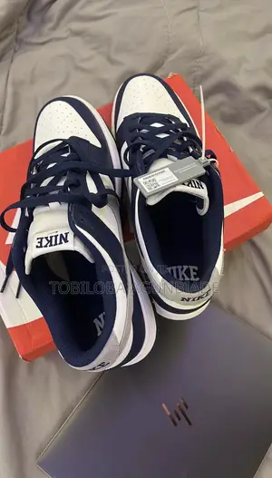 Nike Dunk Low Midnight Navy / Light Smoke Grey / Summit White