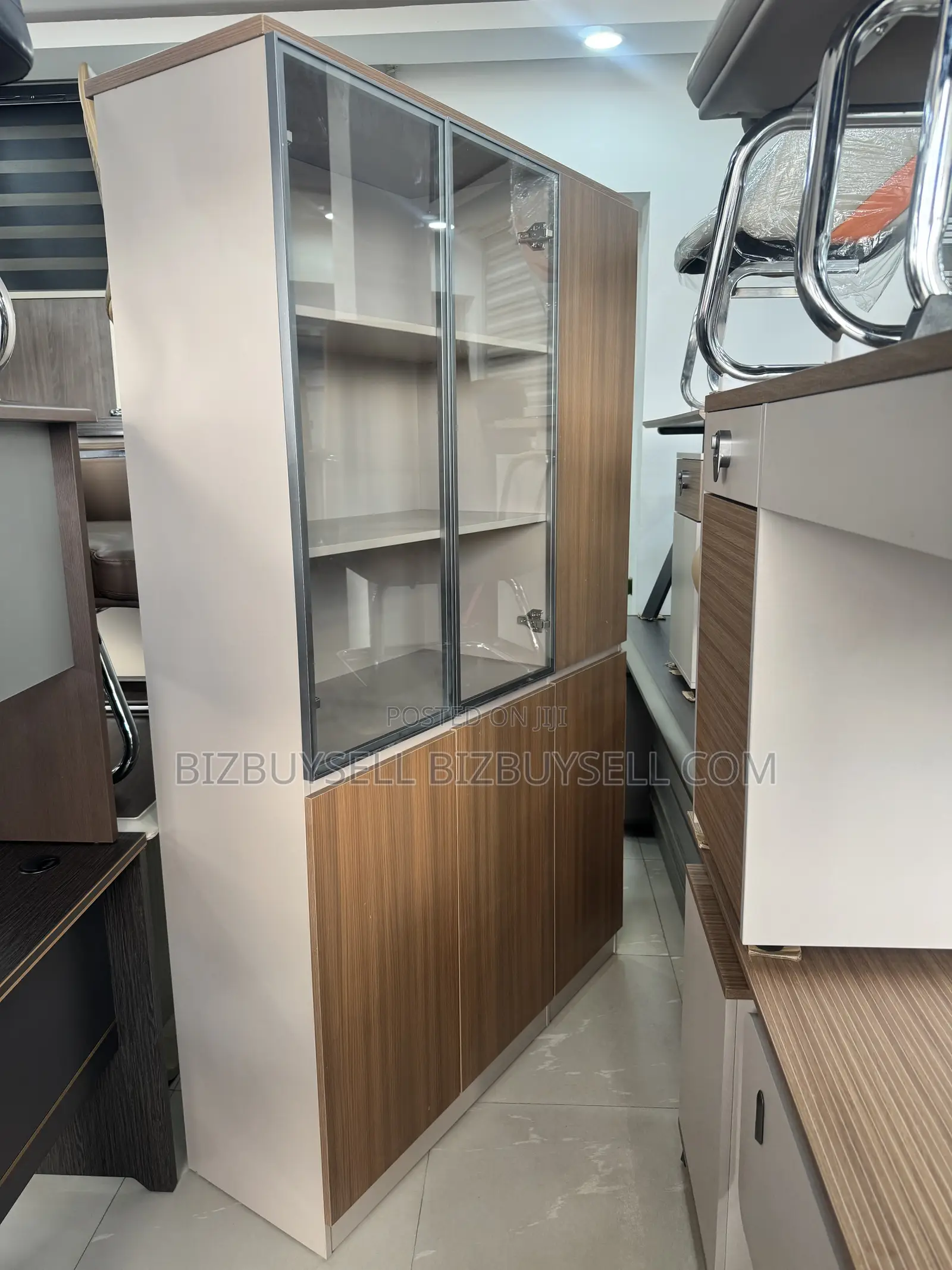 Three Door Executive Bookshelf