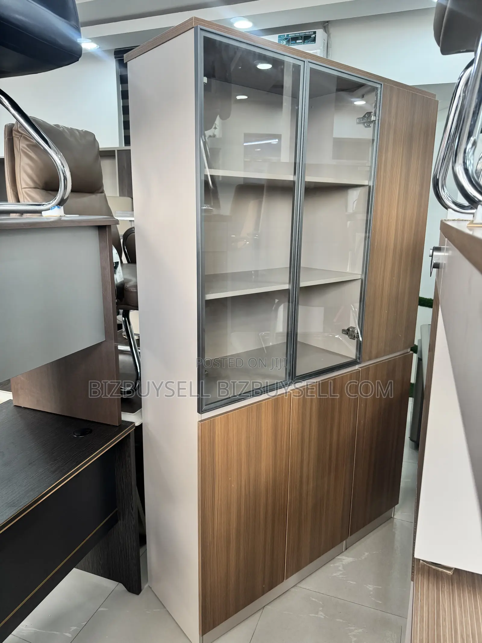 Three Door Executive Bookshelf