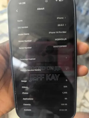 Apple iPhone 14 Pro Max 128 GB Gray