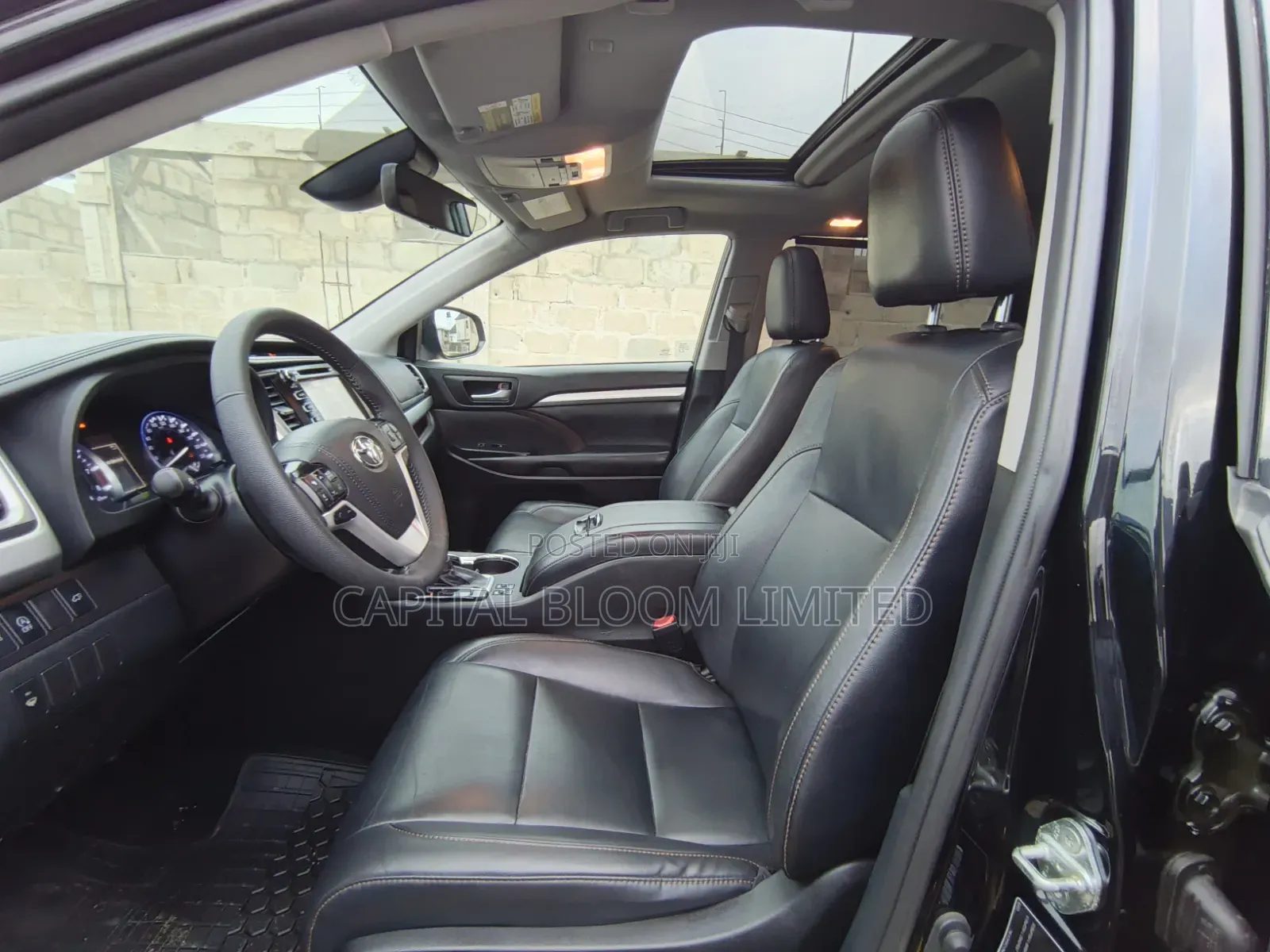 Toyota Highlander XLE 2019 Black