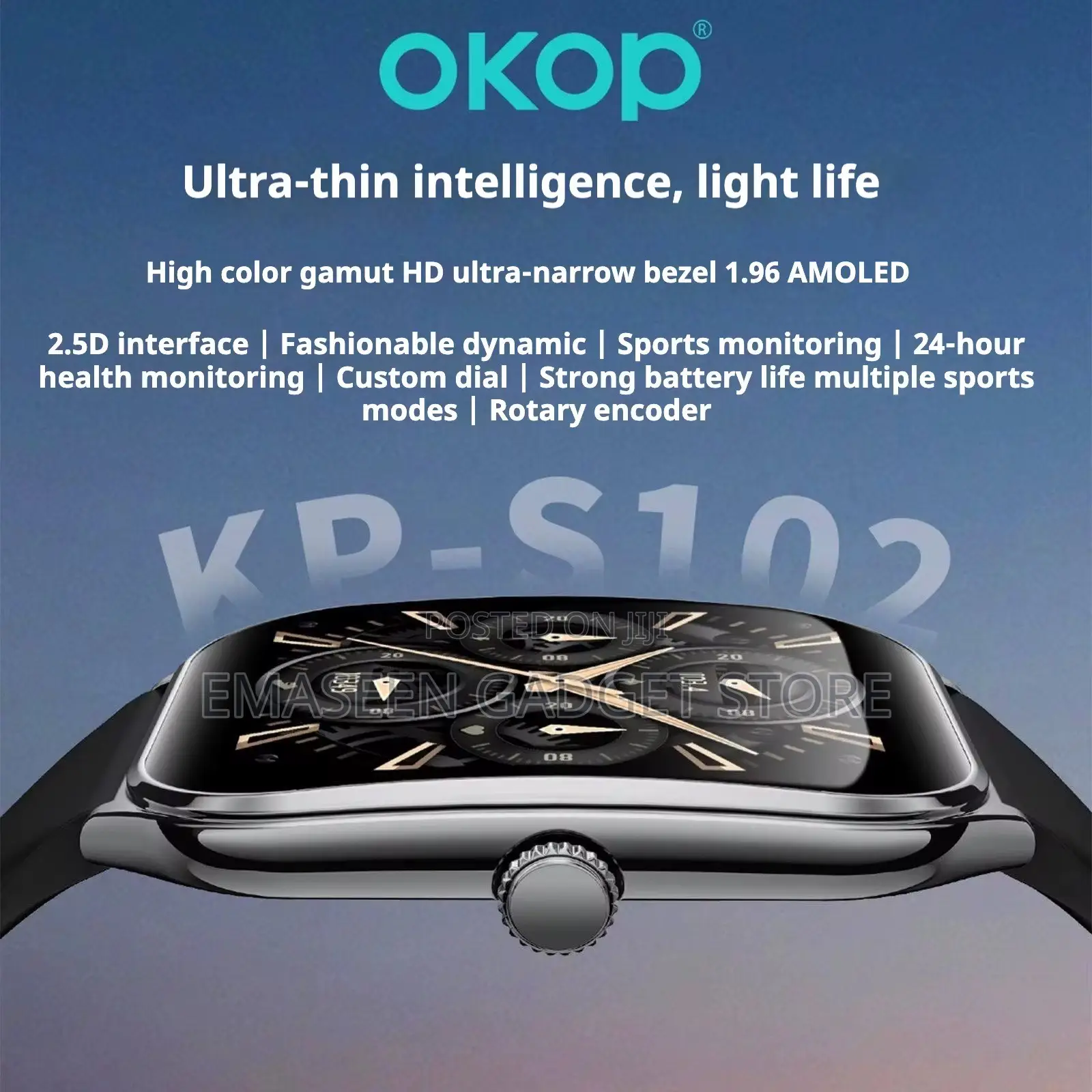OKOP KP-1002 Intelligence Smart Watch