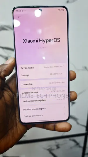 Xiaomi Redmi Note 13 Pro 5G 256 GB Silver