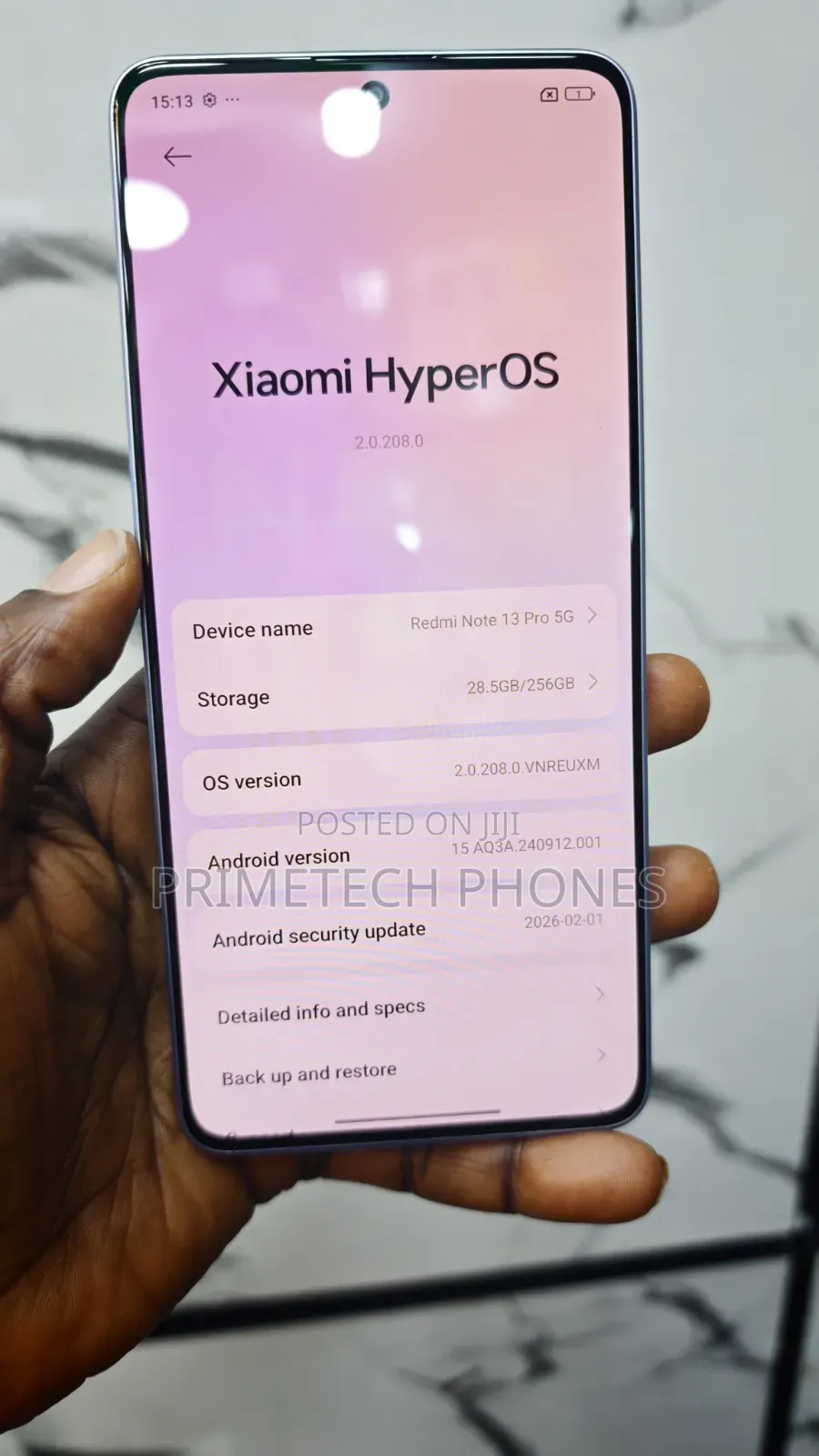 Xiaomi Redmi Note 13 Pro 5G 256 GB Silver