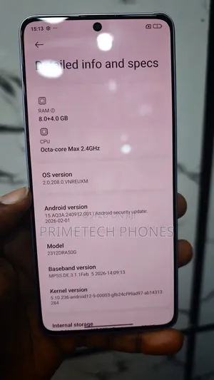 Xiaomi Redmi Note 13 Pro 5G 256 GB Silver