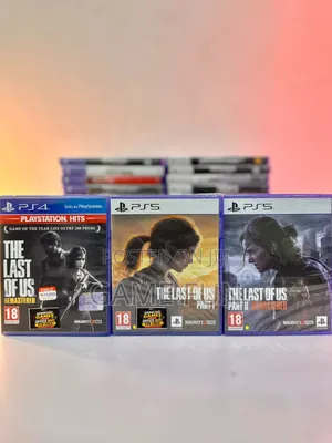 The Last of Us Remastered PS5 PS4 CD Disc Part 1 2 PlayStation