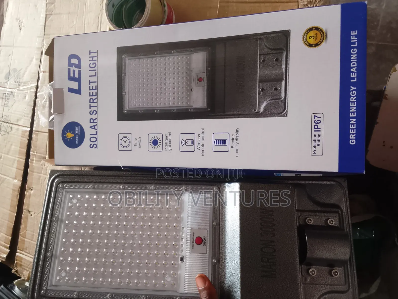 Title: Marion Tech GD-070 3000W LED Solar Street Light