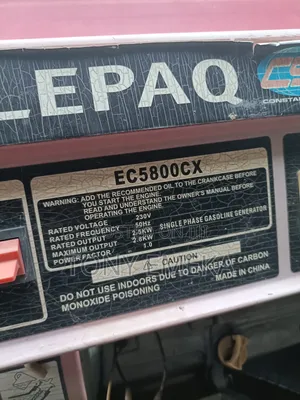 Elepaq Generator EC5800CX