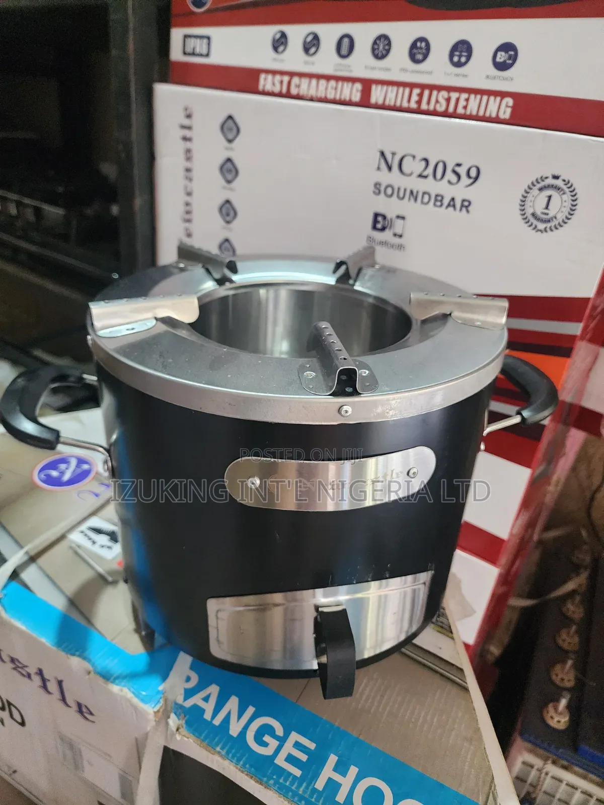 Smokeless Grill and Charcoal Stove