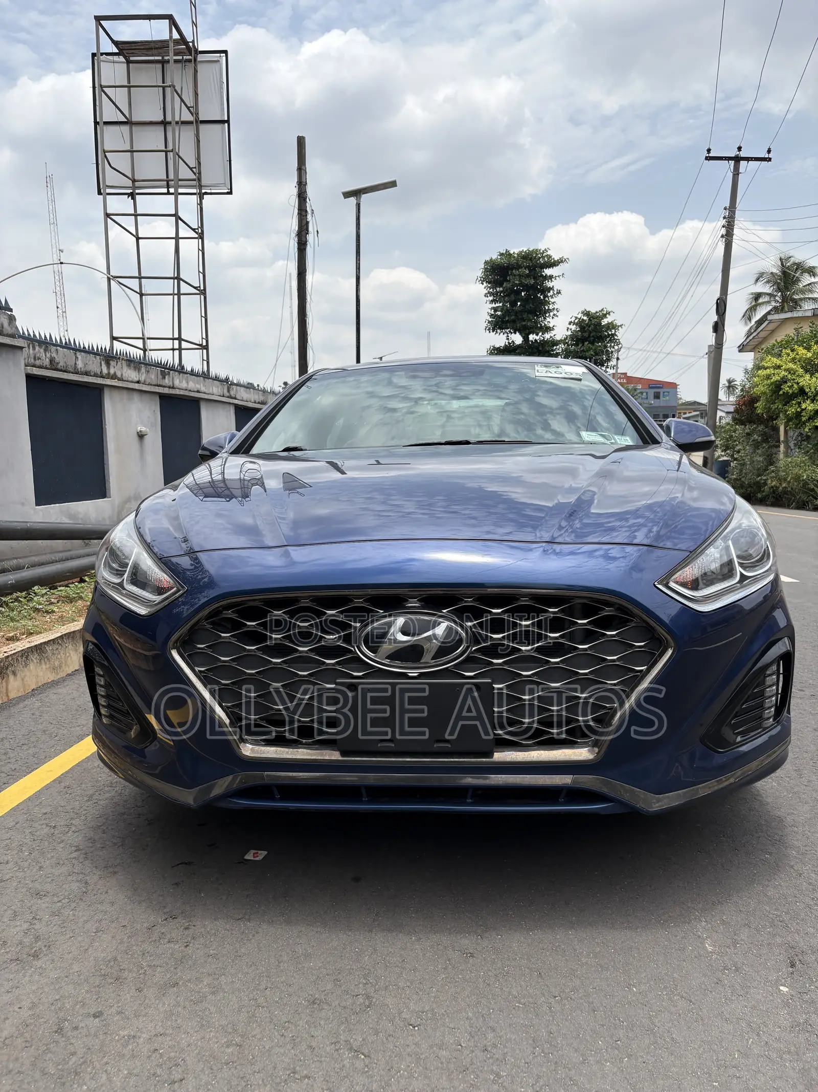 Hyundai Sonata Sport 2018 Blue