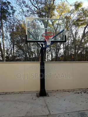 In-Ground Basketball Hoop for Home and Commercial Use With Free Balls