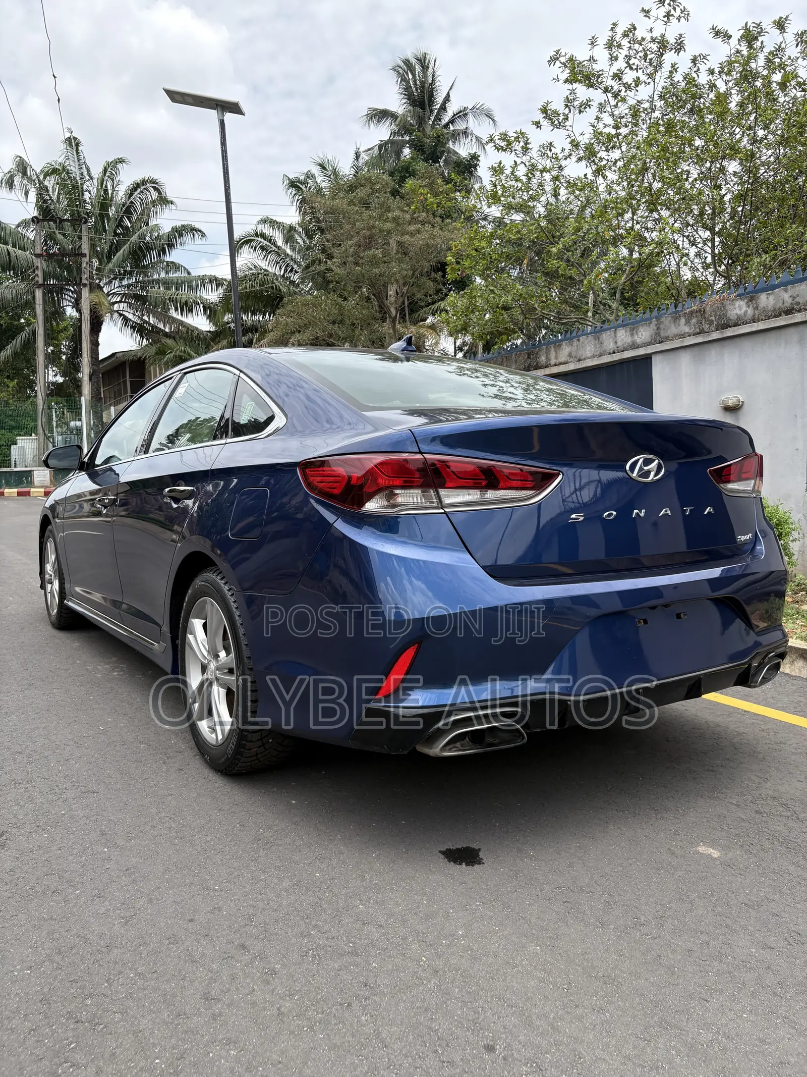 Hyundai Sonata Sport 2018 Blue