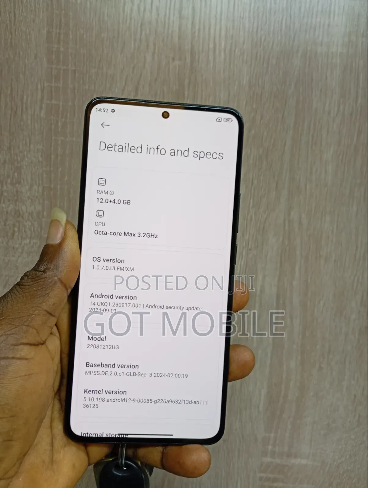 Xiaomi 12T Pro 256 GB Black