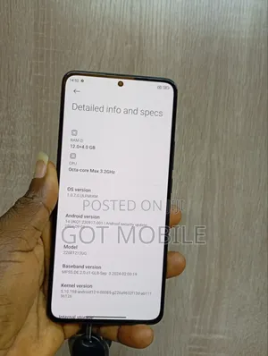 Xiaomi 12T Pro 256 GB Black