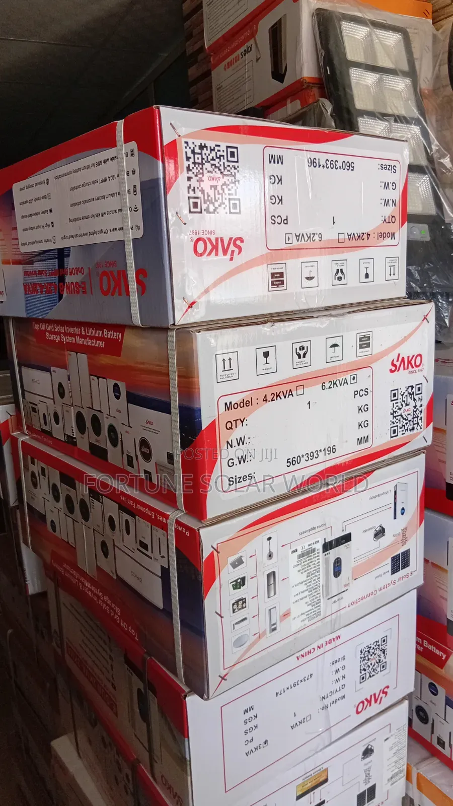 6.2kva 48v Sako Hybrid Solar Inverter