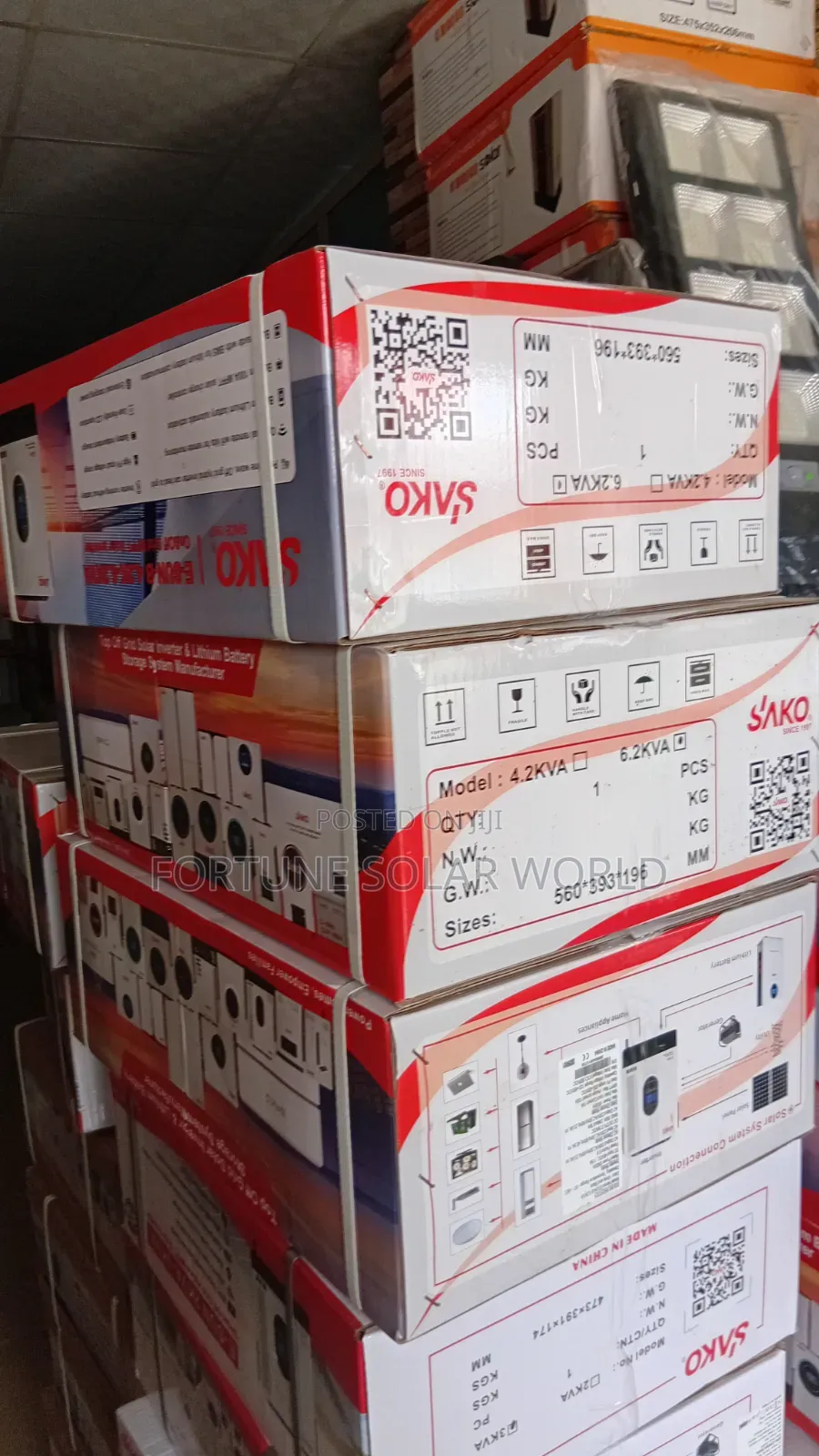 6.2kva 48v Sako Hybrid Solar Inverter