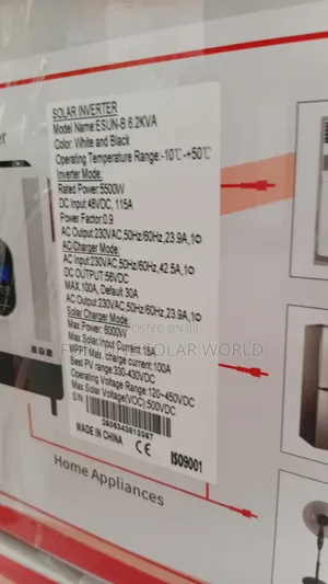 6.2kva 48v Sako Hybrid Solar Inverter