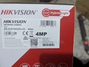 Hikvision 4MP Smart Hybrid Light Network Camera