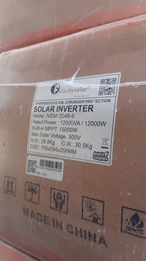 12kva 48v Felicity Transformerless Hybrid Solar Inverter