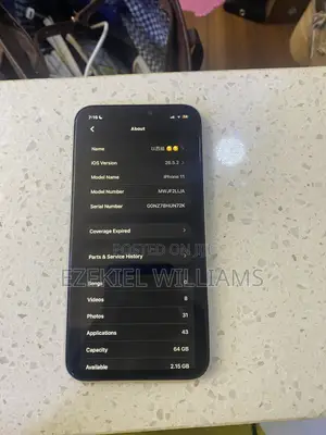 Apple iPhone 11 64 GB White